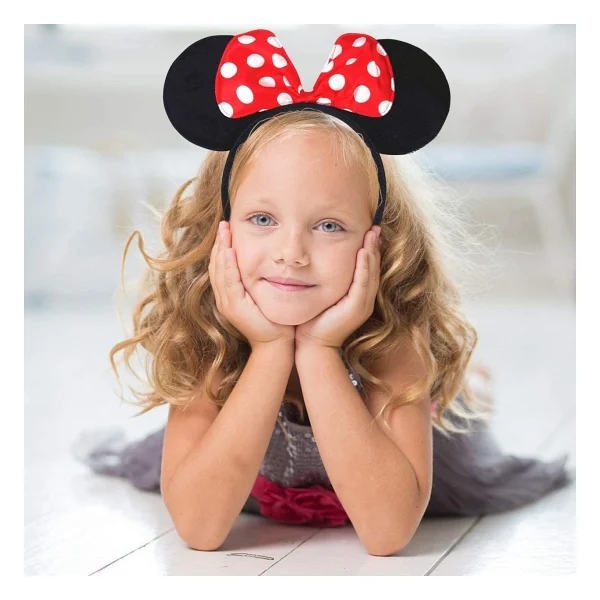 Minnie Mouse Taç Fare Tacı Kafa Bandı - Görsel 4