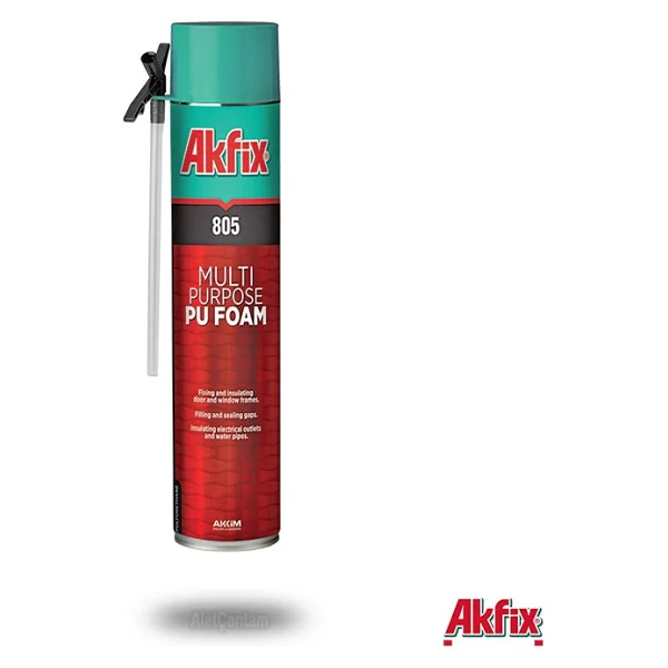 Akfix Akfi x 805 Poliüretan Pu Köpük - Beyaz - Görsel 2