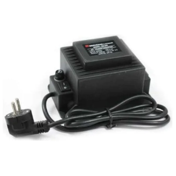 Mervesan 220-110V 500W Otomatik Voltaj Konvertörü / Dönüştürücü - Füme - Görsel 2
