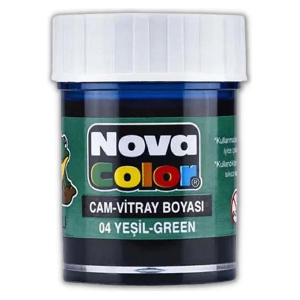 Nova Color Cam Boyası Vitray Boyası 25 ml - Mavi - Görsel 3