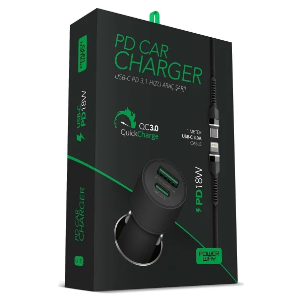 Powerway CC35 33 W Araç Şarj Aleti - Görsel 6