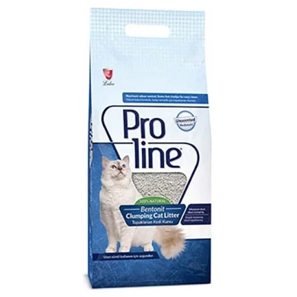 Proline Parfümsüz 20 lt Bentonit Kedi Kumu - Görsel 5