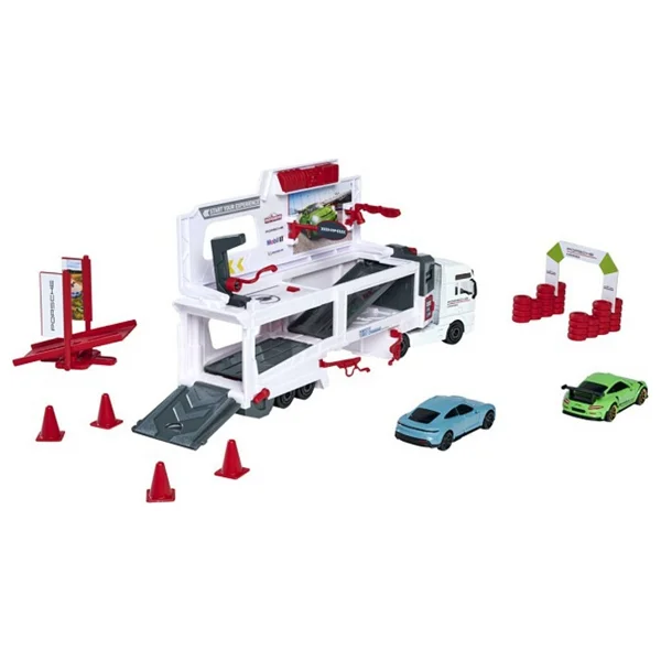 Majorette MAN TGX Kamyon Porsche Deneyimi + 2 Araba 212053304 - Görsel 3