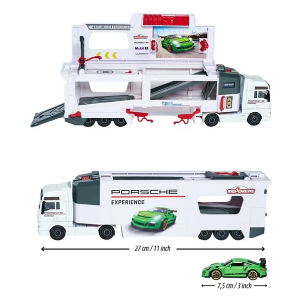 Majorette MAN TGX Kamyon Porsche Deneyimi + 2 Araba 212053304 - Görsel 4