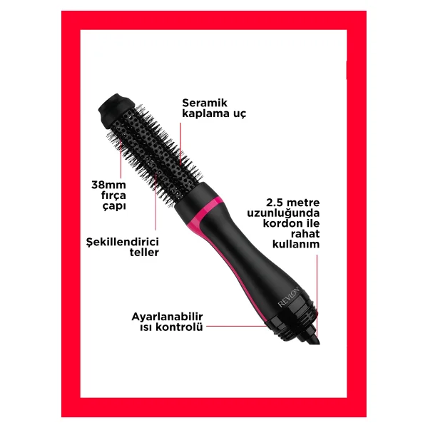 Revlon One Step Style Booster Hava Üflemeli Saç Fırçası - Görsel 4