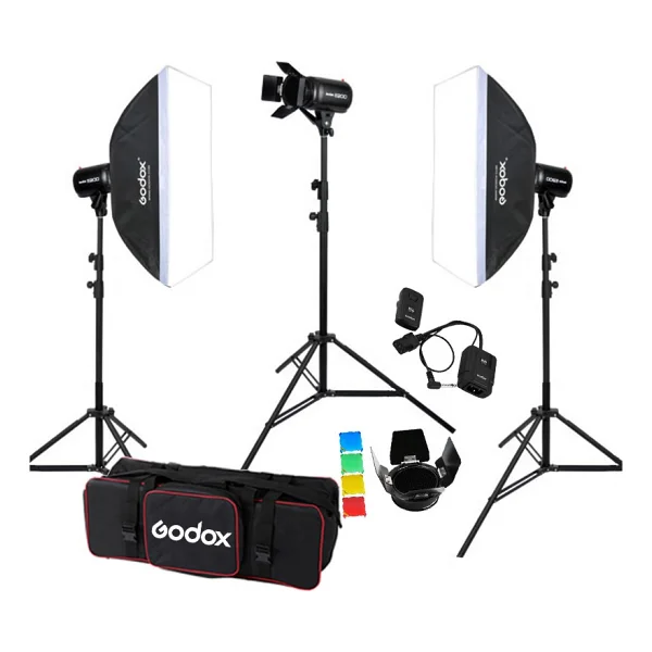 Godox E250 WS 3'lü Paraflaş Set - Görsel 8