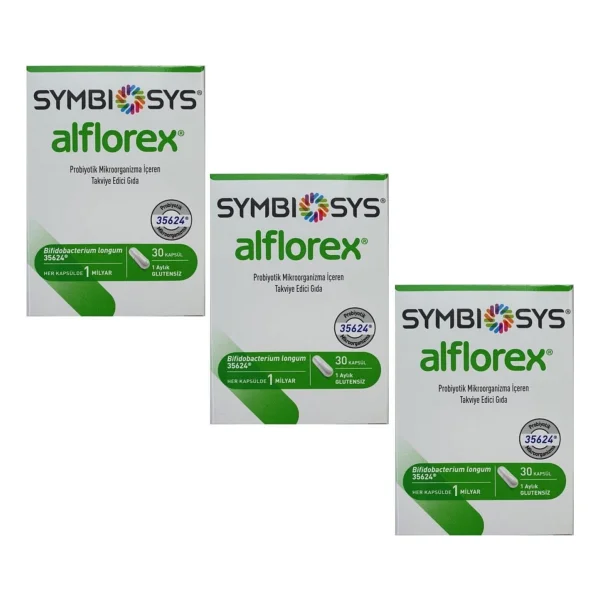 Symbiosys Alflorex 30 Kapsül 3'lü - Görsel 2