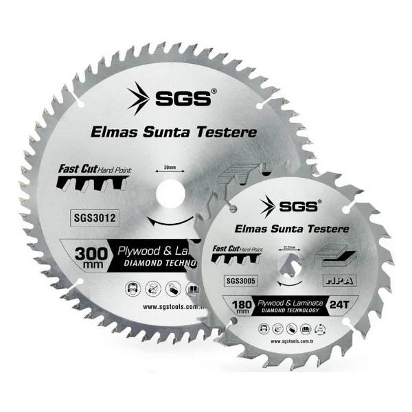 SGS Elmas Sunta Testere 115 MM X 24T X 22.23 MM - Görsel 2