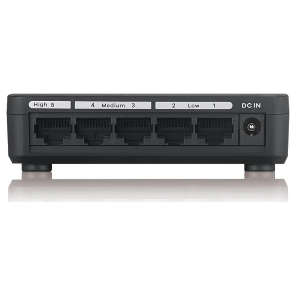 Zyxel GS105S V2 5 Port 10/100/1000 Mbps Gigabit Switch - Görsel 4