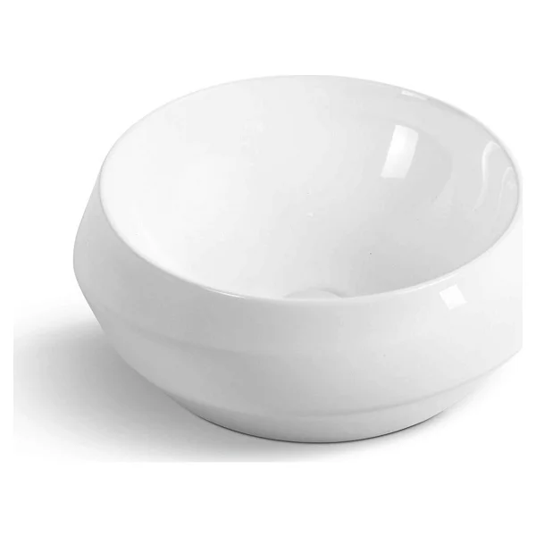 Lena E-4131 Tezgah Üstü Beyaz Lavabo - Görsel 2