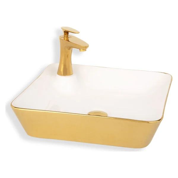 Lena E-4620A Tezgah Üstü Porselen Lavabo - Görsel 2