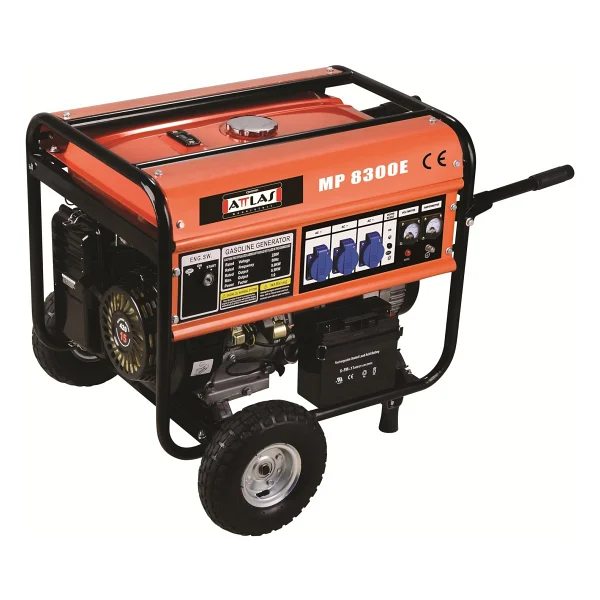 Attlas MP 8300 E 8 kVA Marşlı Benzinli Jeneratör - Görsel 2