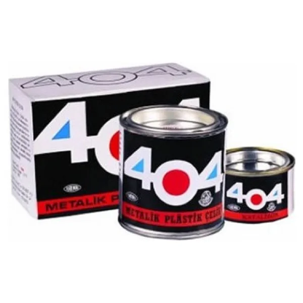 404 Metalize Plastik Çelik Karışımlı Yapıştırıcı 100 GR - Görsel 2