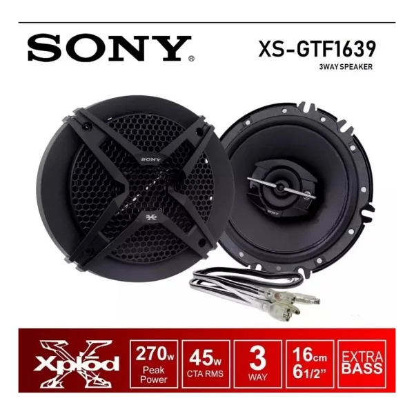 Sony XS-GTF1639 270 W 16 cm Oto Hoparlör - Görsel 2