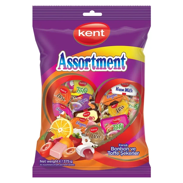 Kent Assortment Karışık Şeker 375 gr - Görsel 2