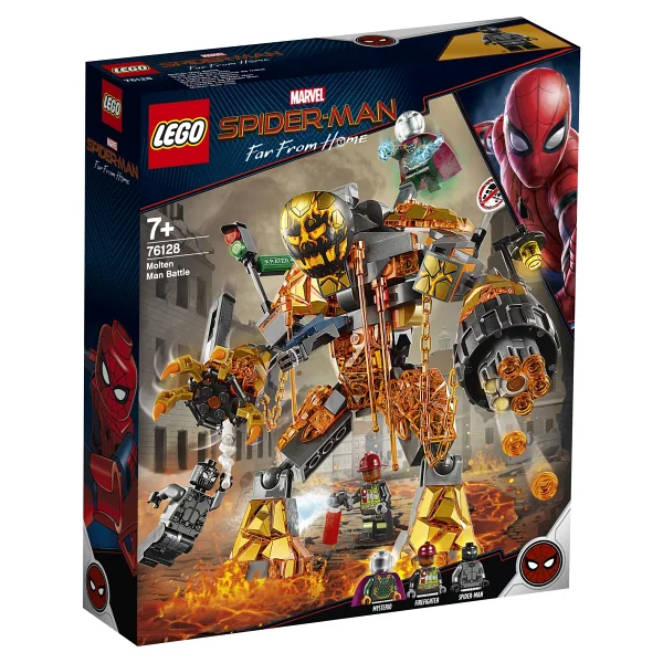 Lego 76128 Super Heroes Molten Man Savaşı - Görsel 4