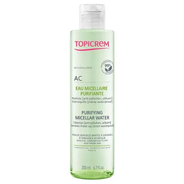 Topicrem AC Control Micellar 200 ml Makyaj Temizleme Suyu - Görsel 3