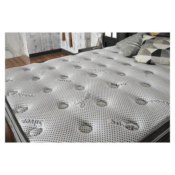 Tutku Yatak Serenity Bölgesel Dinamik Yay Sistemli Plus Yatak+Baza+Başlık Seti - Antrasit - 140 x 190 cm - Görsel 2