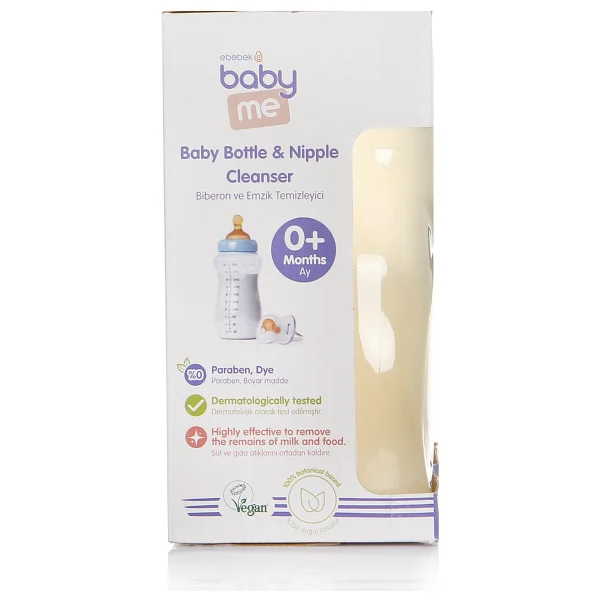 Baby&Me Likit Emzik ve Biberon Temizleyici 500 ml 4 Adet - Görsel 2