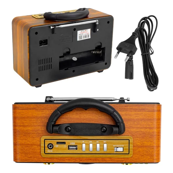Magicvoice MV-112BT Bluetooth Destekli Nostaljik Radyo - Görsel 2