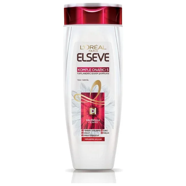 L'Oreal Paris Elseve Komple Onarıcı 5 Yapılandırıcı 450 ml Şampuan - Görsel 2