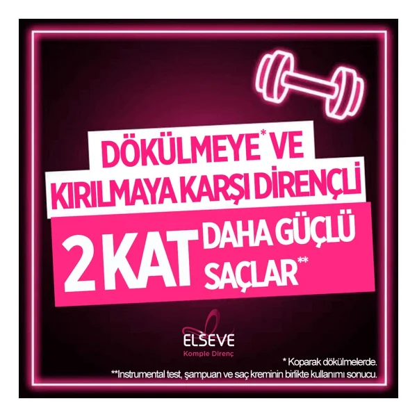 L'Oreal Paris Elseve Komple Direnç 450 ml Saç Dökülmesine Karşı Şampuan - Görsel 4