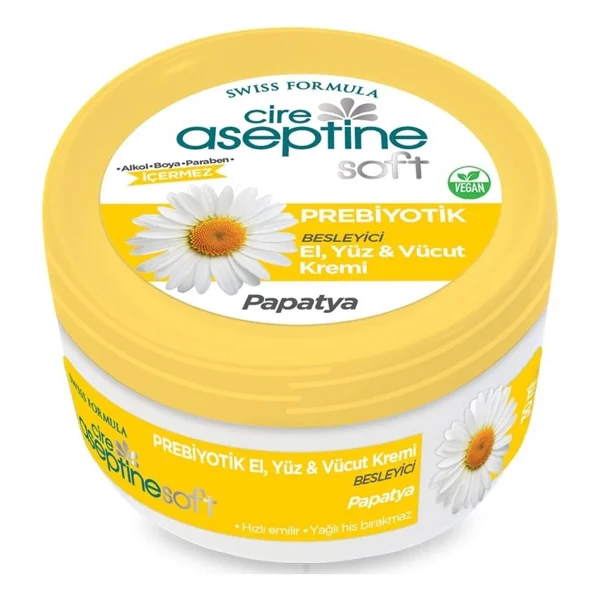Cire Aseptine Soft Papatya Özlü Besleyici Prebiyotikli Krem 30 ml - Görsel 3