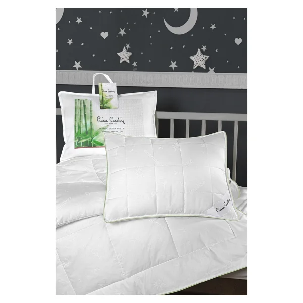 Pierre Cardin Bambu Bebek Yastık - 35 x 45 cm - Beyaz - Görsel 2