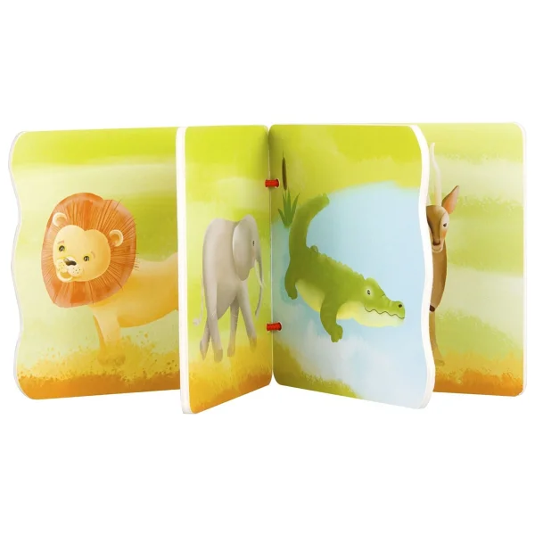 Classic World Ahşap Vahşi Hayvanlar Kitabım - Görsel 3