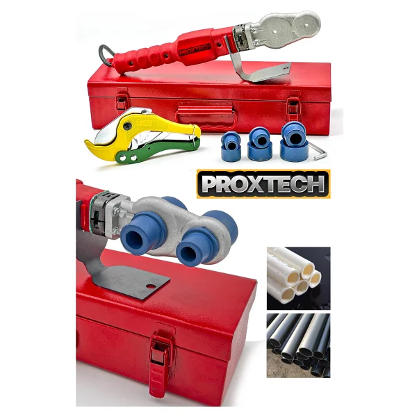 Proxtech Kaydırmaz Kalınlaştırılmış Metal Çanta Panel Pprc Boru Kaynak Mini Makina Seti Makas - Görsel 2