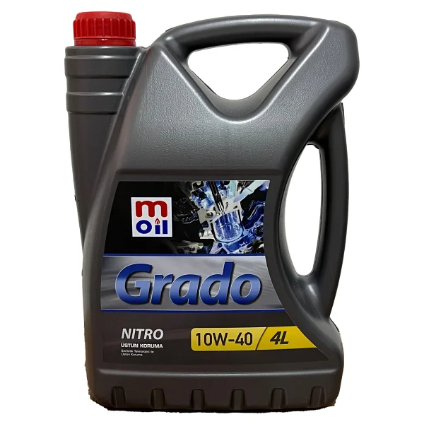 M Oil Grado Nitro 10W-40 Motor Yağı 4 L - Görsel 3