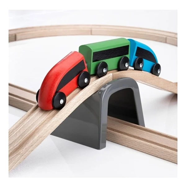 IKEA Lillabo Çok Renkli Tren Seti 20 Parça - Görsel 3