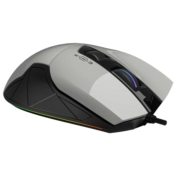 Bloody W70 Max Beyaz RGB Optik Kablolu Oyuncu Mouse - Görsel 7