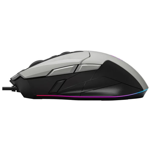 Bloody W70 Max Beyaz RGB Optik Kablolu Oyuncu Mouse - Görsel 5