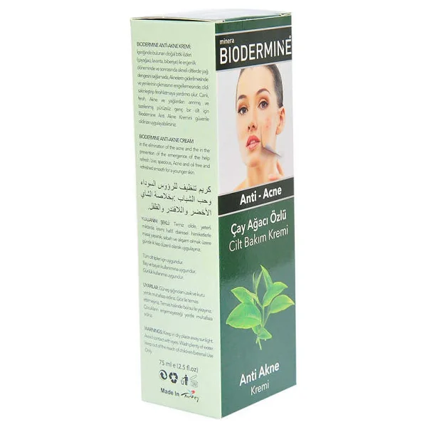 Biodermine Çay Ağacı Özlü Anti Akne Kremi 75 ml - Görsel 3