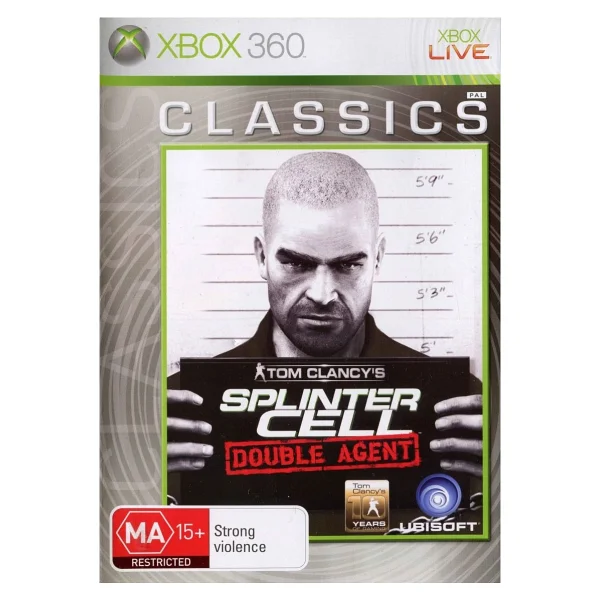 splinter cell double agent xbox 360 oyun - Görsel 2