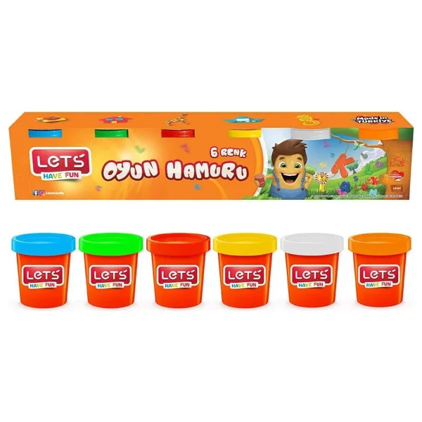 Lets L-8450 6 Parça Çiftlik Seti Oyun Hamuru - Görsel 4