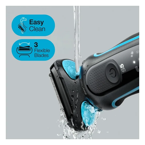 Braun Yeni Seri 5 M1000S Autosense Easyclean Islak ve Kuru Tıraş Makinesi - Görsel 3