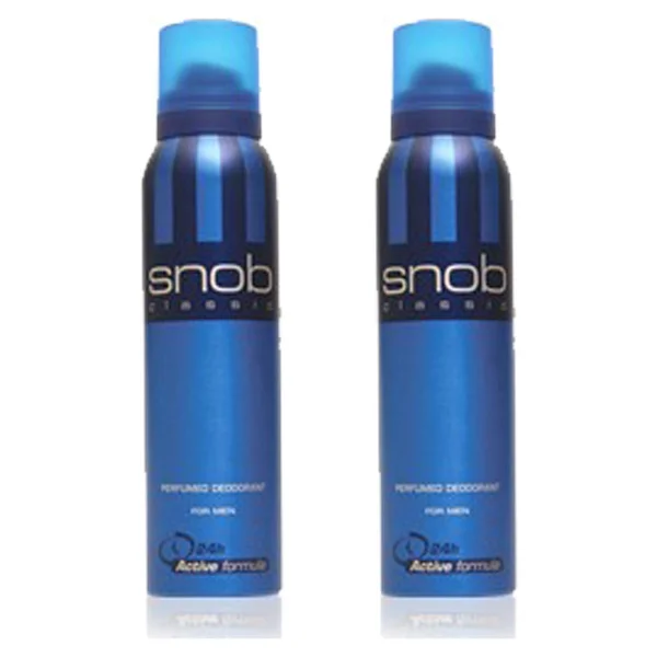 Snob Classic 150 ml 2 Adet Deodorant - Görsel 3