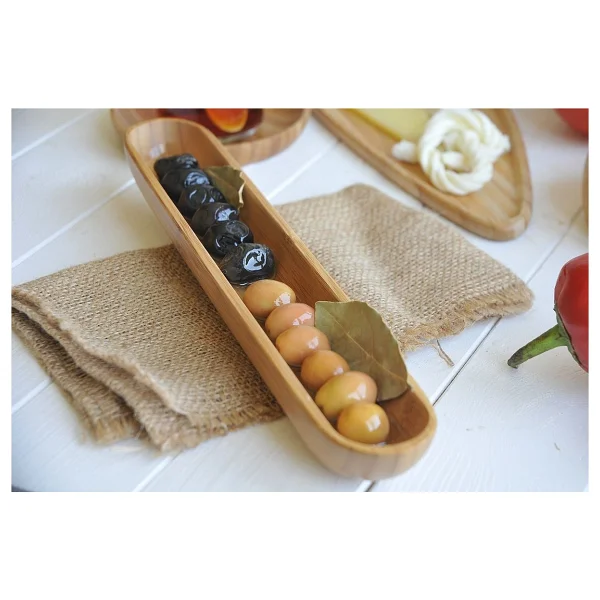 Bambum B2311 Luiz 30 cm Zeytin Tabağı - Görsel 6