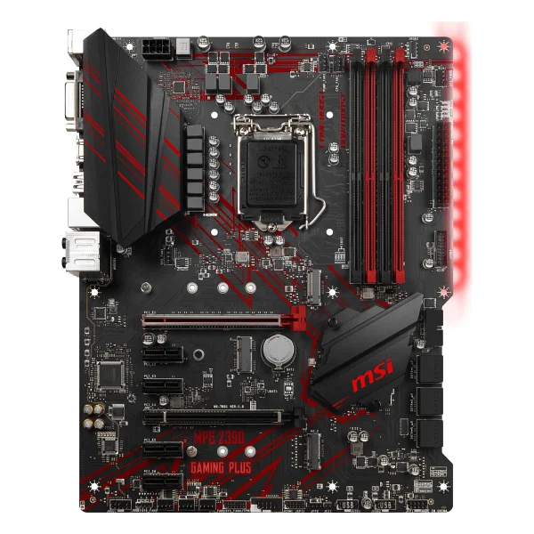 MSI MPG Z390 Gaming Plus Intel LGA1151 DDR4 ATX Anakart - Görsel 2