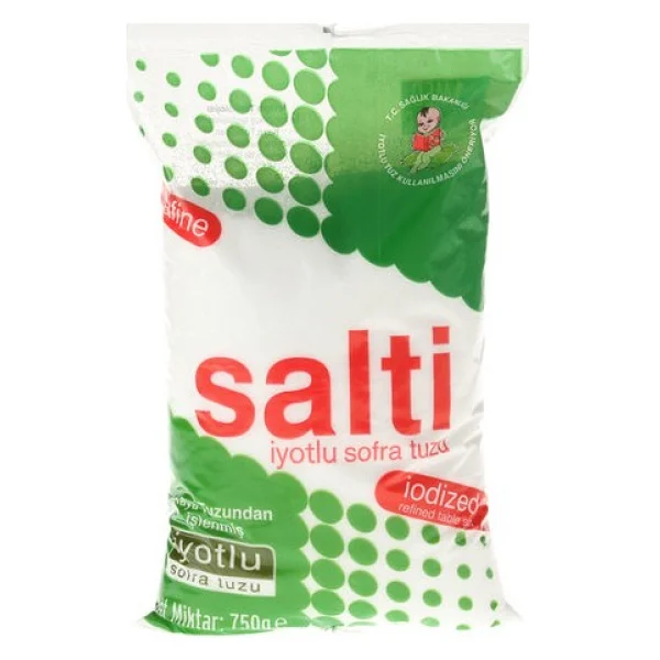 Salti İyotlu Tuz 750 gr - Görsel 3