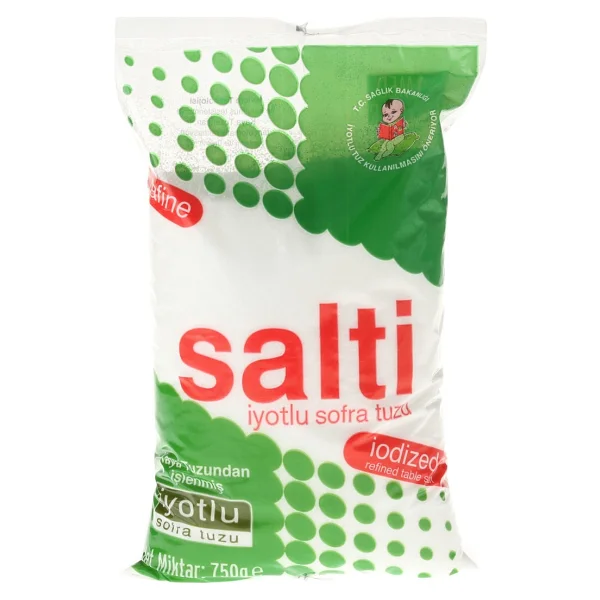 Salti İyotlu Tuz 750 gr - Görsel 2