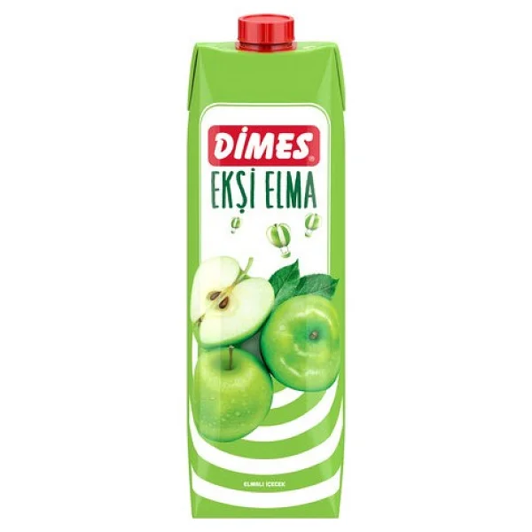 Dimes Ekşi Elma Meyve Suyu 1 lt - Görsel 3