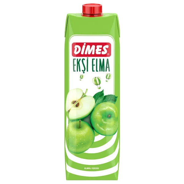 Dimes Ekşi Elma Meyve Suyu 1 lt - Görsel 2