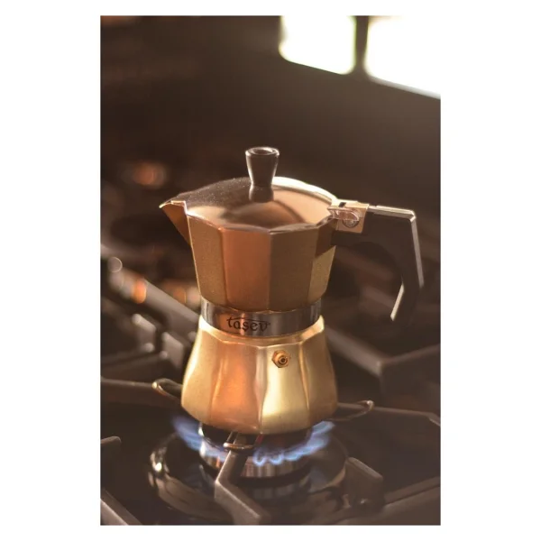 Taşev Romano 3 Fincan Moka Pot - Görsel 2