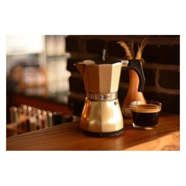Taşev Romano 3 Fincan Moka Pot - Görsel 4
