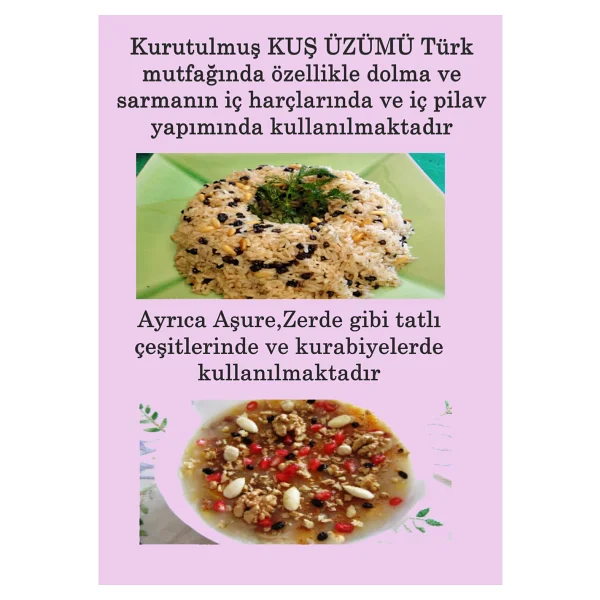 Parmak Baharat Kuş Üzümü 1 kg - Görsel 2
