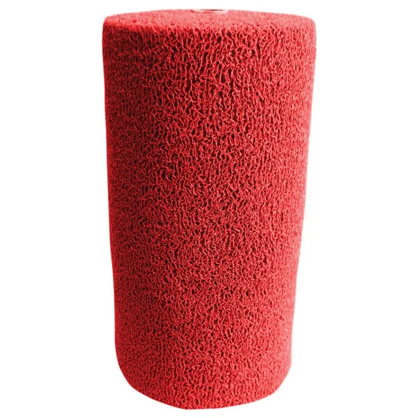 ABK Plastik Kıvırcık Kaydırmaz Paspas 14 Mm Kaymaz Yolluk Kaydırmaz Halı 100cm KIRMIZI - 100 x 250 cm - Görsel 3