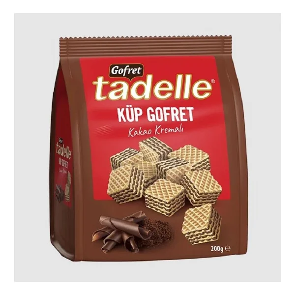Tadelle Kakao Kremalı Küp Gofret 200 gr - Görsel 2
